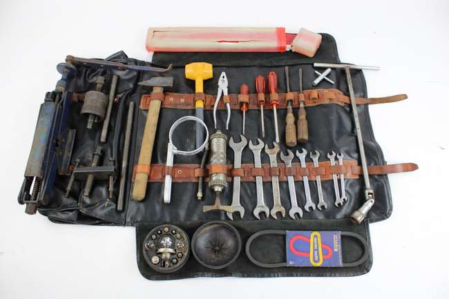 1964 - 1968 Ferrari 275 GTB/GTS Complete Tool Kit Roll-Auction Lot