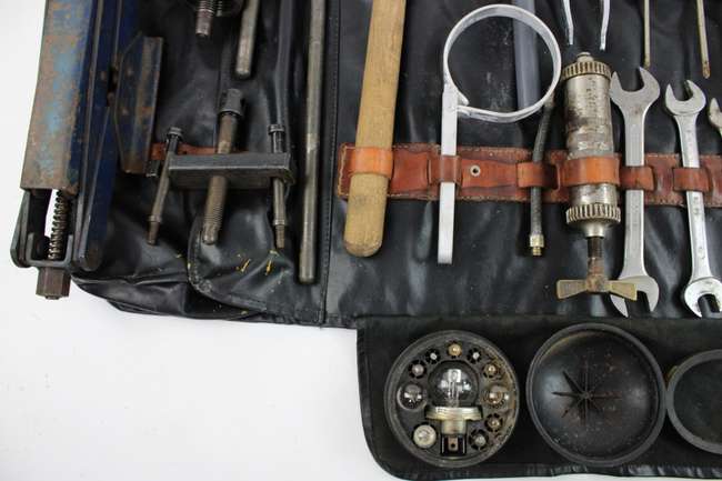 1964 - 1968 Ferrari 275 GTB/GTS Complete Tool Kit Roll-Auction Lot