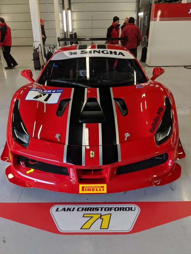 2018 Ferrari 488 Challenge Race Car † VAT Qualifying Vehicle-Auction Lot