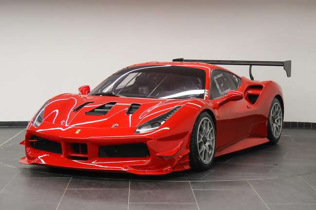 2018 Ferrari 488 Challenge Race Car † VAT Qualifying Vehicle-Auction Lot