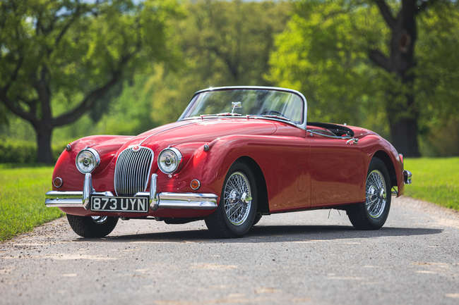 1958 Jaguar XK150 3.4-Litre 'S' Roadster (LHD)-Auction Lot