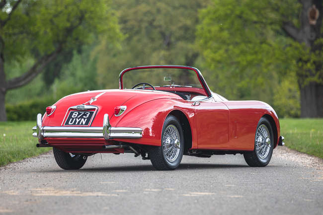 1958 Jaguar XK150 3.4-Litre 'S' Roadster (LHD)-Auction Lot
