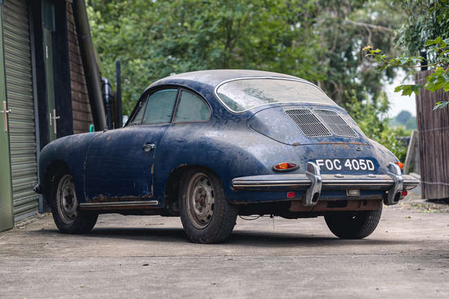 Iconic Auctioneers | 1965 Porsche 356C 1600 Super - Barn