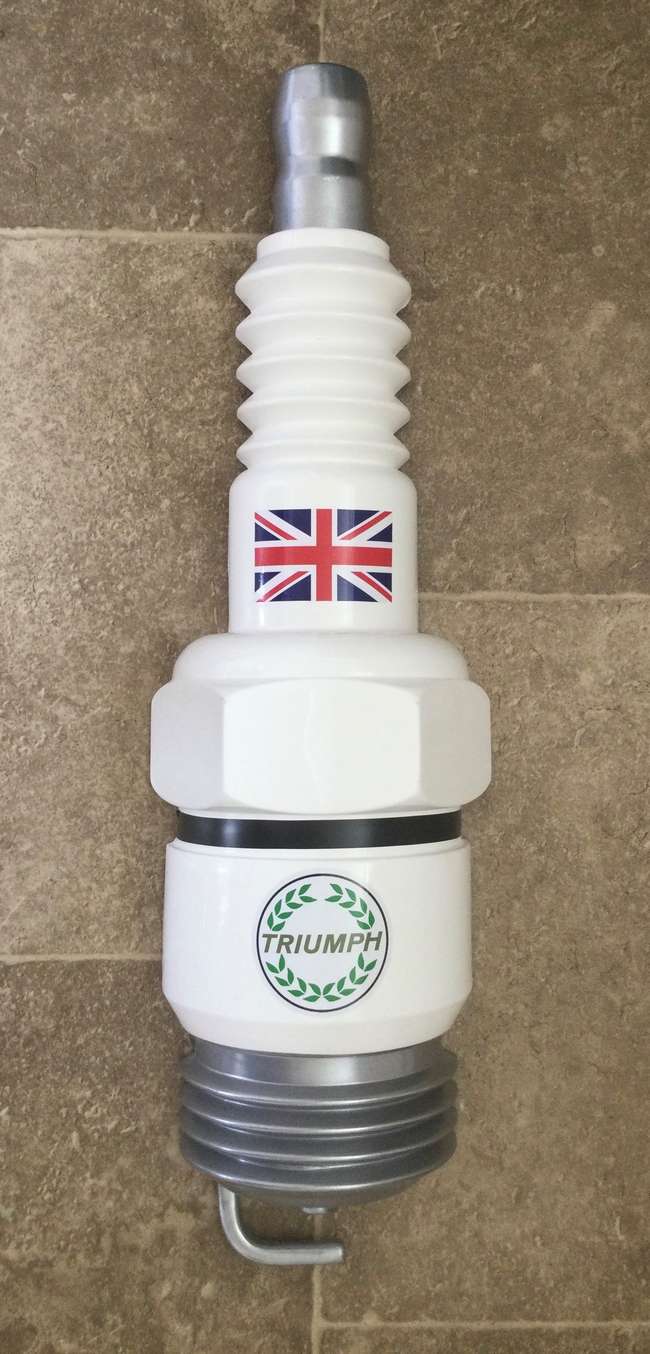A Giant 32” High Novelty ‘Spark Plug’ -Sold
