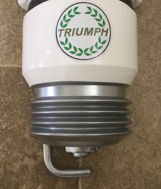 A Giant 32” High Novelty ‘Spark Plug’ -Sold
