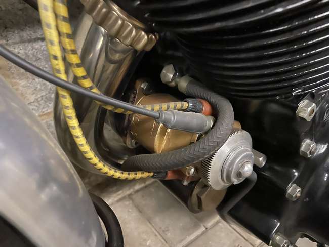 c.1948 Vincent Black Lightning Replica-Auction Lot