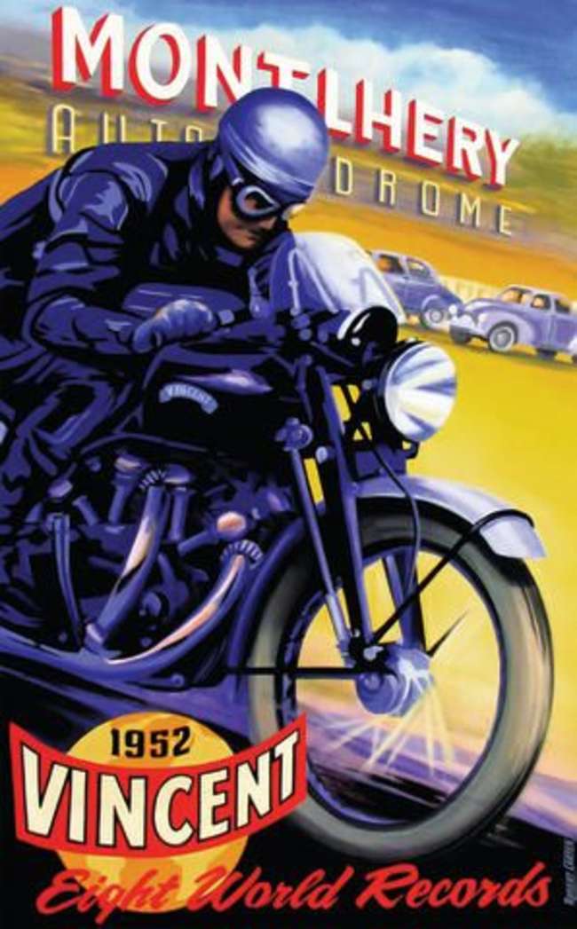c.1948 Vincent Black Lightning Replica-Auction Lot