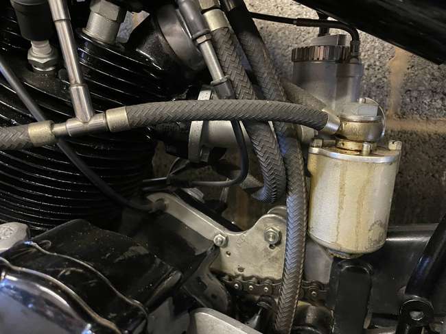 c.1948 Vincent Black Lightning Replica-Auction Lot