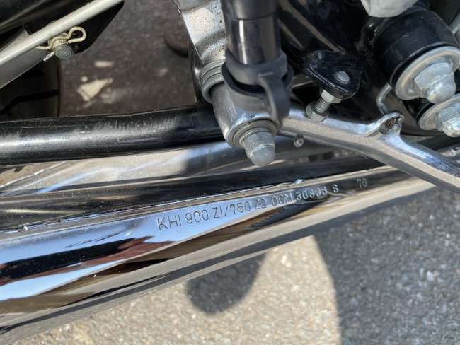 1976 Kawasaki Z900 A4-Sold