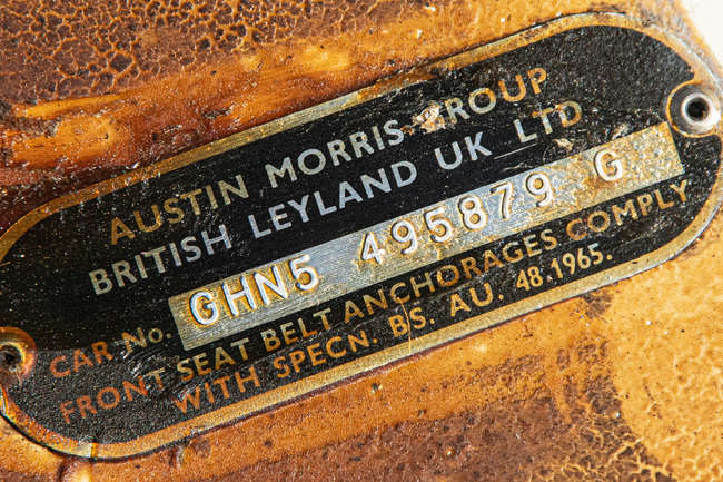 1979 MGB Roadster (O/D)-Auction Lot
