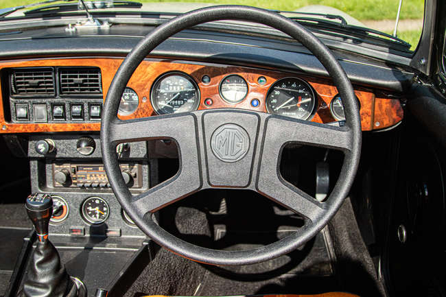 1979 MGB Roadster (O/D)-Auction Lot