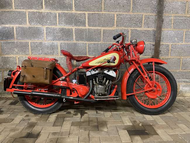 1946 Indian Scout 500cc-Sold