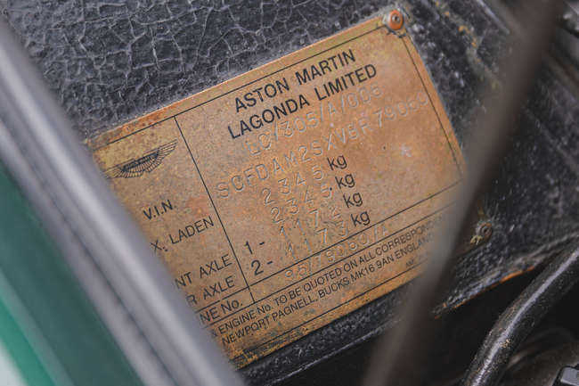 1997 Aston Martin V8 Coupe-Auction Lot