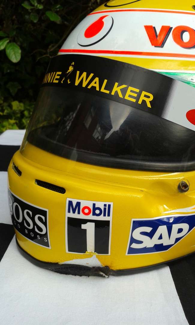 Lewis Hamilton 2008 World Championship winning Year Replica -Sold
