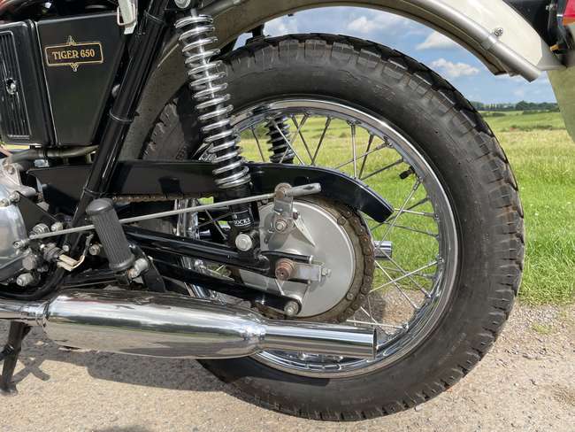 1972 Triumph TR6R Tiger 650-Auction Lot