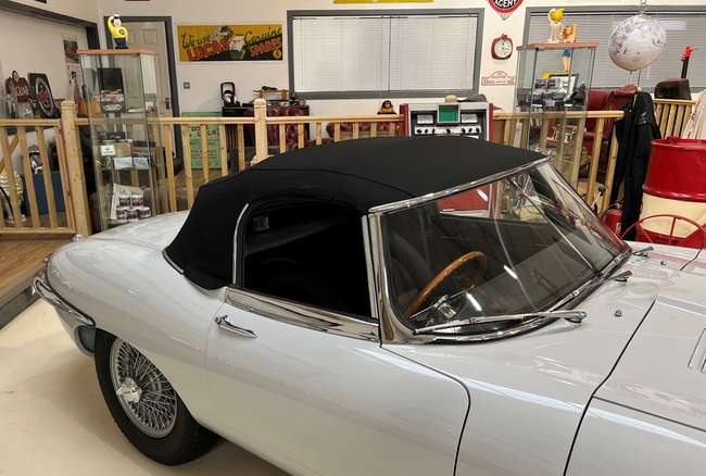 1961 Jaguar E-Type 3.8 Series 1 Outside Bonnet Lock Roadster-Sold