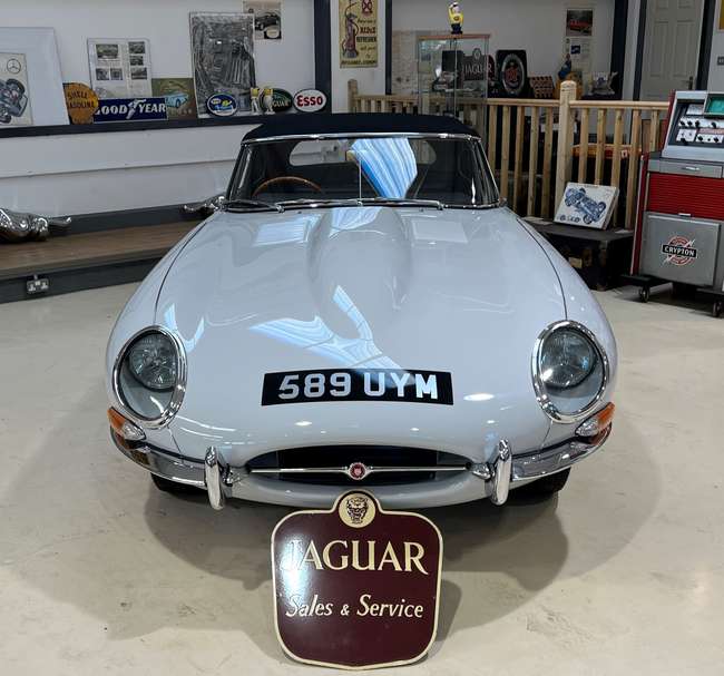 1961 Jaguar E-Type 3.8 Series 1 Outside Bonnet Lock Roadster-Sold