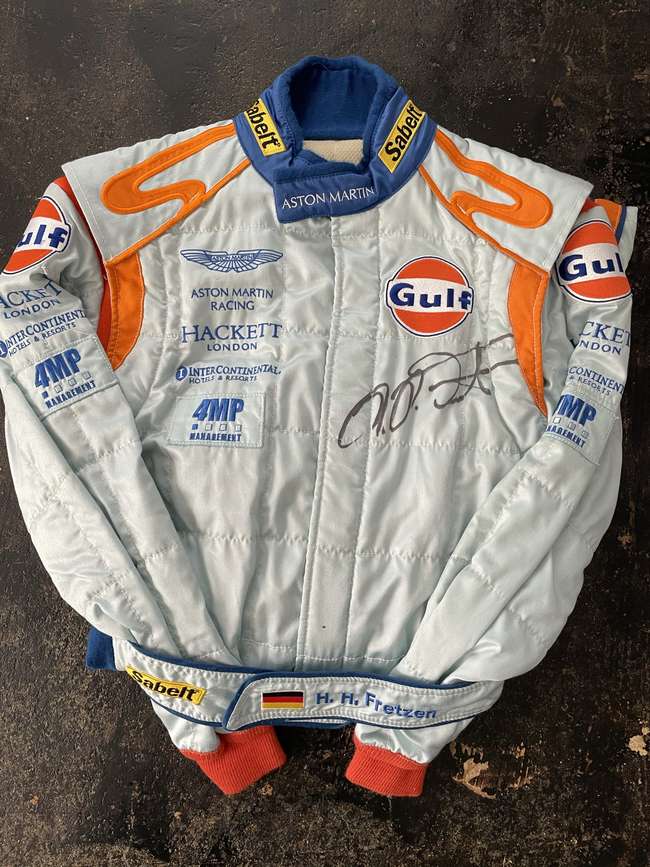 Heinz-Harald Frentzen Signed Race Overalls-Sold