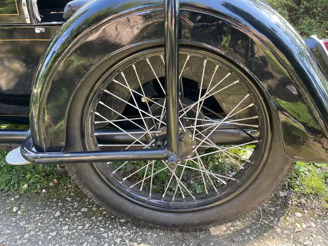 1939 Brough Superior SS80 with Alpine 'Petrol Tube' Sidecar-Sold