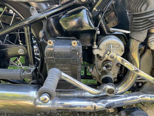 1939 Brough Superior SS80 with Alpine 'Petrol Tube' Sidecar-Sold