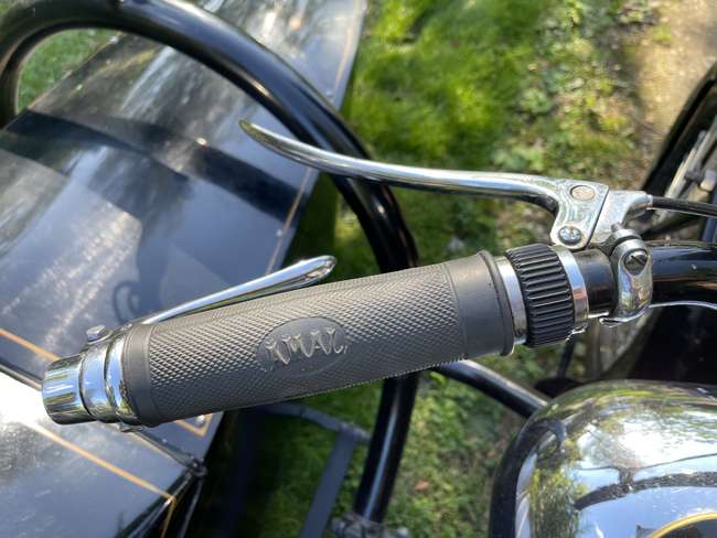 1939 Brough Superior SS80 with Alpine 'Petrol Tube' Sidecar-Sold
