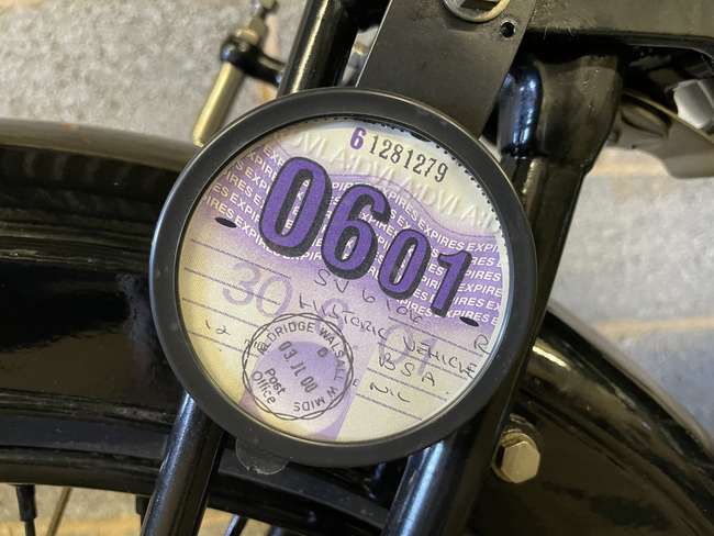 1929 BSA 493cc S29 Twin Port OHV Lightweight-Sold