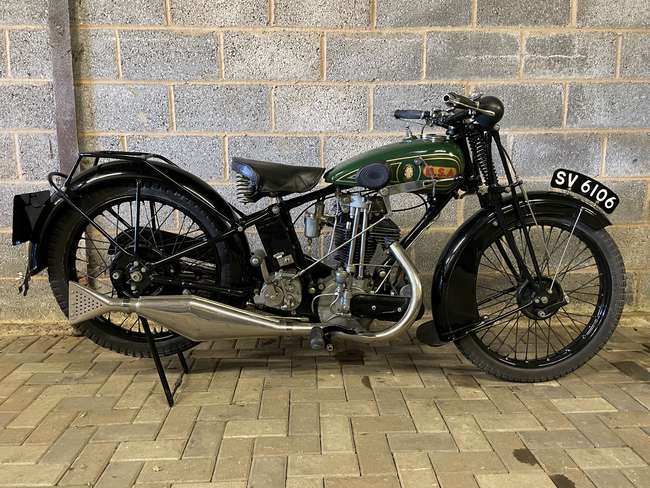 1929 BSA 493cc S29 Twin Port OHV Lightweight-Sold