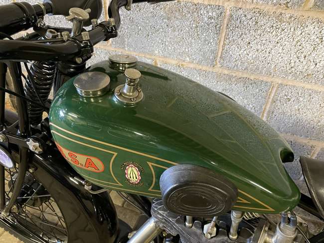 1929 BSA 493cc S29 Twin Port OHV Lightweight-Sold