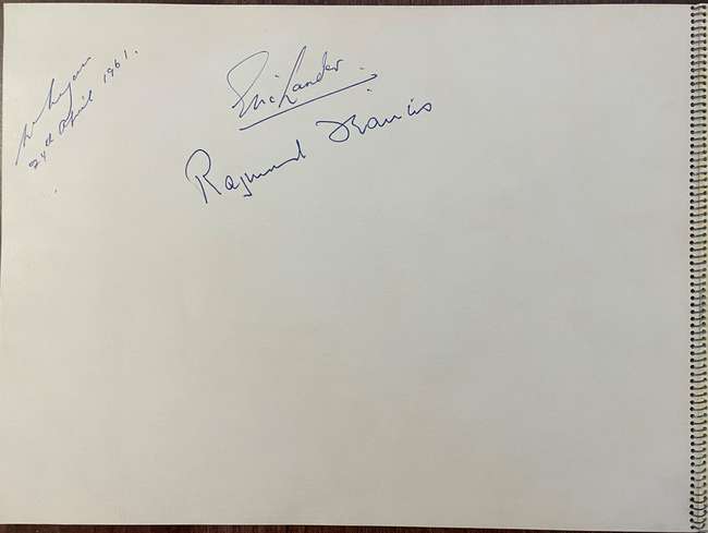 Charity Lot: 1961 Jaguar E-Type ringbound signed brochure-Sold