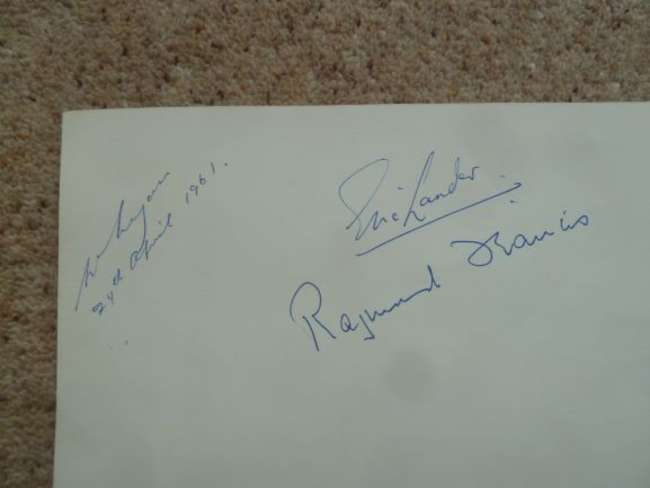 Charity Lot: 1961 Jaguar E-Type ringbound signed brochure-Sold