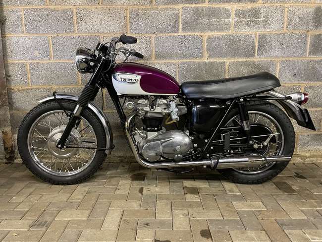 1967 Triumph T120R Bonneville 650cc-Sold