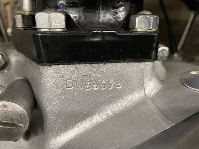 1967 Triumph T120R Bonneville 650cc-Sold