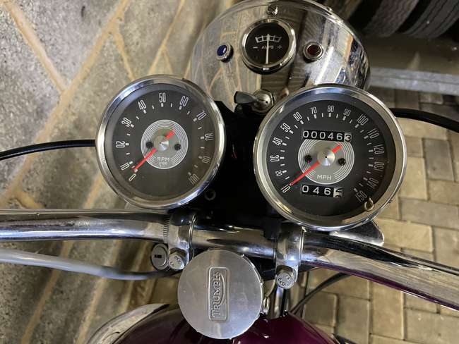 1967 Triumph T120R Bonneville 650cc-Sold