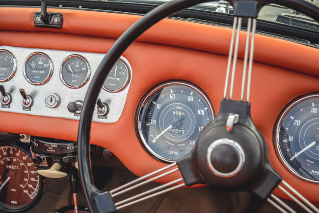 1961 Daimler SP250 (Ex-Metropolitan Police)-Sold