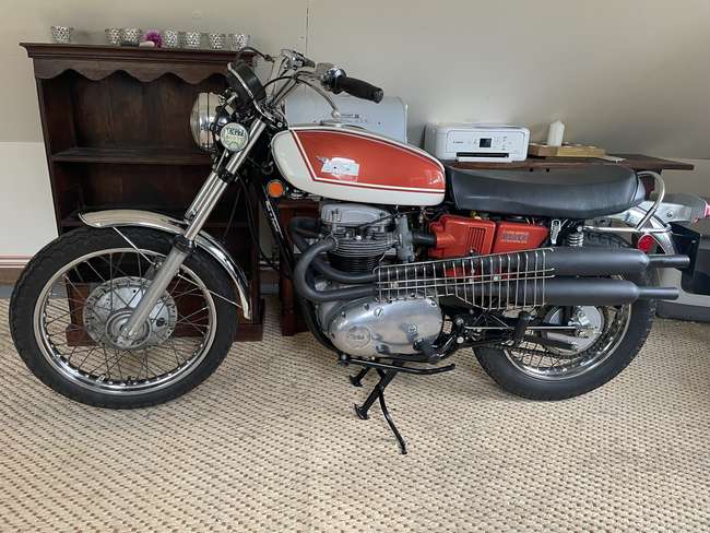 1971 BSA A65F Firebird Scrambler 650cc-Sold