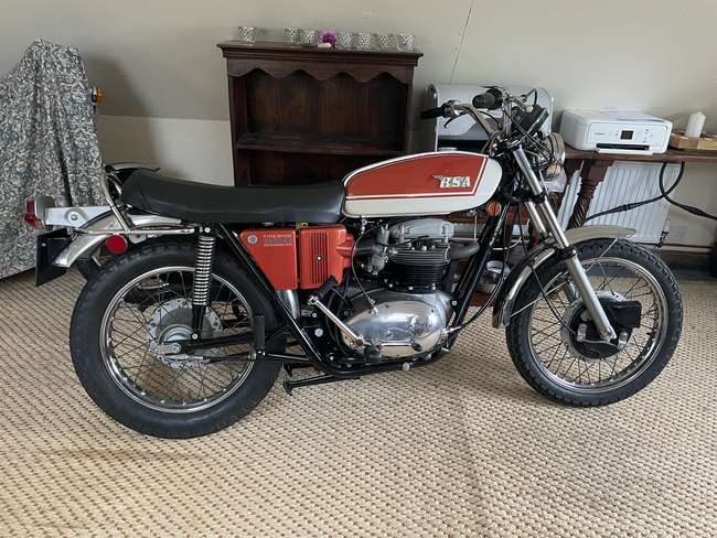 1971 BSA A65F Firebird Scrambler 650cc-Sold