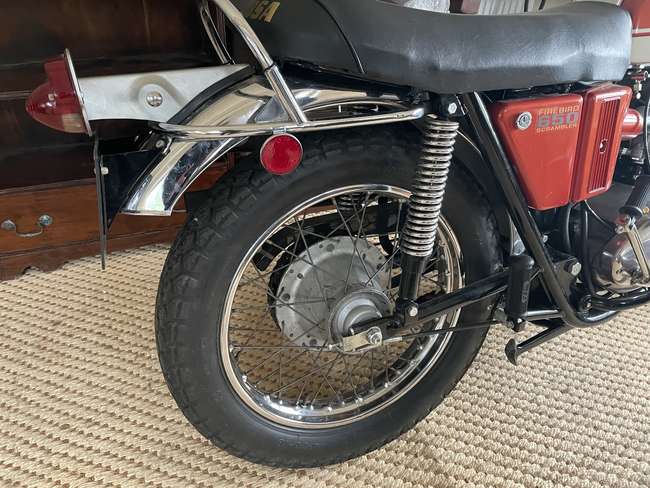 1971 BSA A65F Firebird Scrambler 650cc-Sold