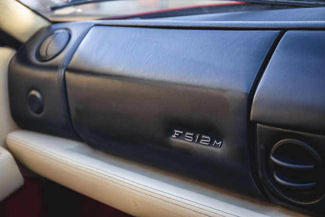 1995 Ferrari F512 M-Sold