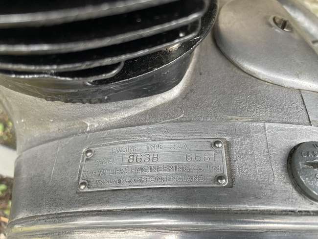 1960 Greeves 24TCS Scottish Trials Bike 250cc-Sold