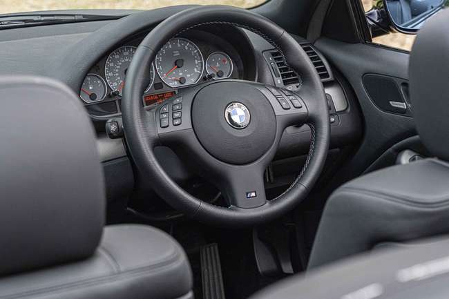 2001 BMW M3 (E46) Convertible (manual) - 656 miles from new-Sold