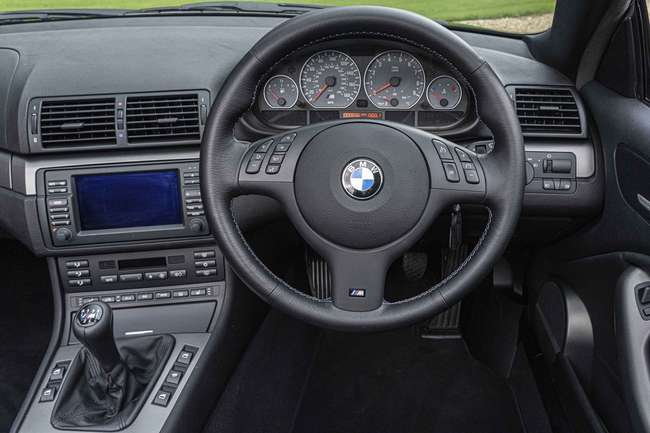 2001 BMW M3 (E46) Convertible (manual) - 656 miles from new-Sold