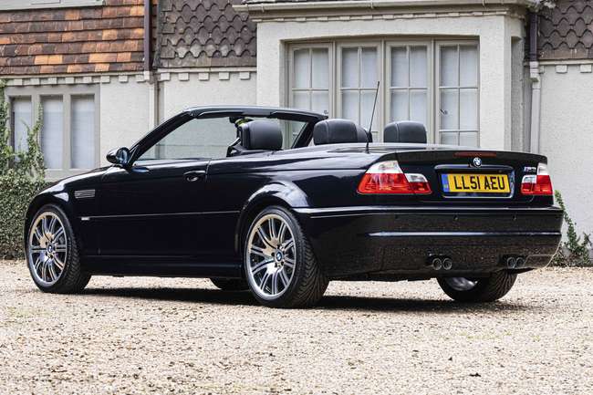 2001 BMW M3 (E46) Convertible (manual) - 656 miles from new-Sold