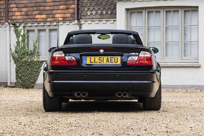 2001 BMW M3 (E46) Convertible (manual) - 656 miles from new-Sold