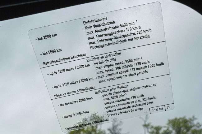 2001 BMW M3 (E46) Convertible (manual) - 656 miles from new-Sold