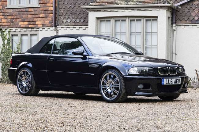 2001 BMW M3 (E46) Convertible (manual) - 656 miles from new-Sold