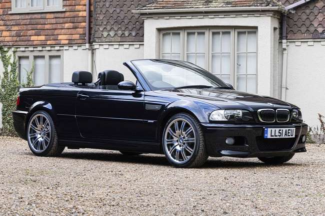 2001 BMW M3 (E46) Convertible (manual) - 656 miles from new-Sold