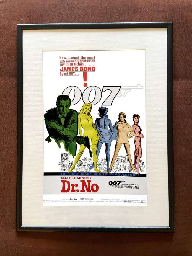 'Dr. No' poster officially issued by EON Productions*-Sold