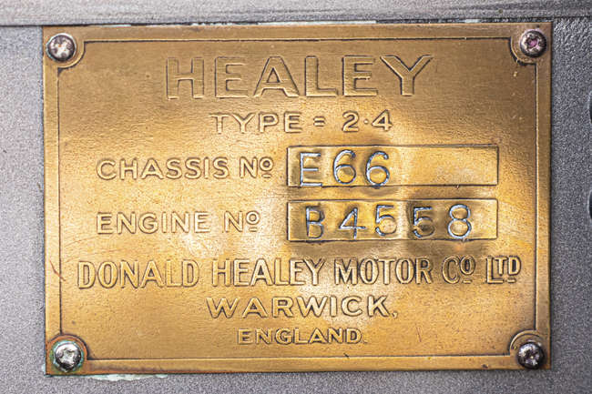 1950 Healey Silverstone-Auction Lot