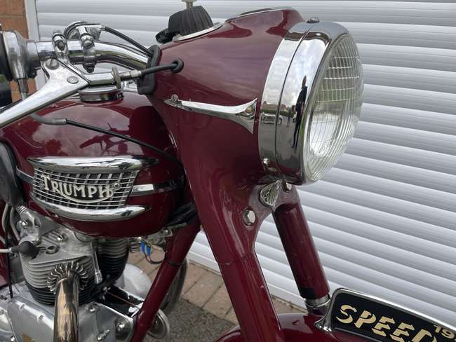 1959 Triumph 5TA Speed Twin 500cc-Sold