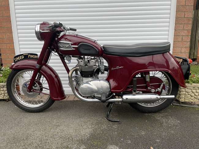 1959 Triumph 5TA Speed Twin 500cc-Sold